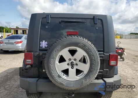 2007 Jeep Wrangler Sahara из США, поврежденный, VIN 1J4GA59197L121262